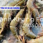 Bán tôm sú tươi size 35 con 40 con tại Đà Nẵng và GH toàn quốc