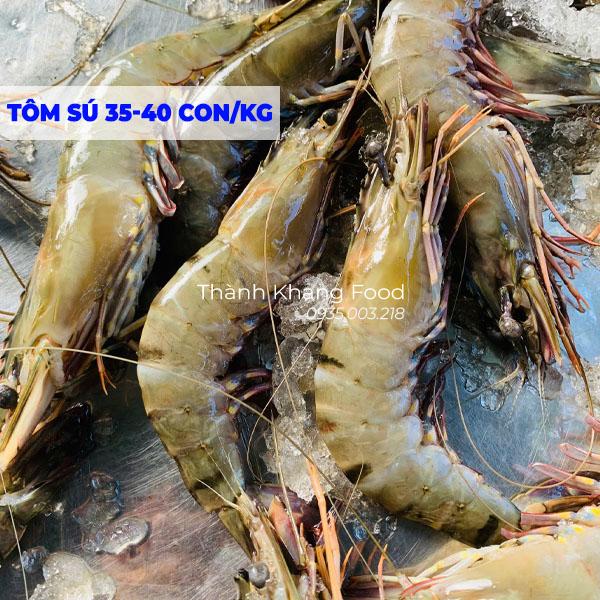 Bán tôm sú tươi size 35 con 40 con tại Đà Nẵng và GH toàn quốc