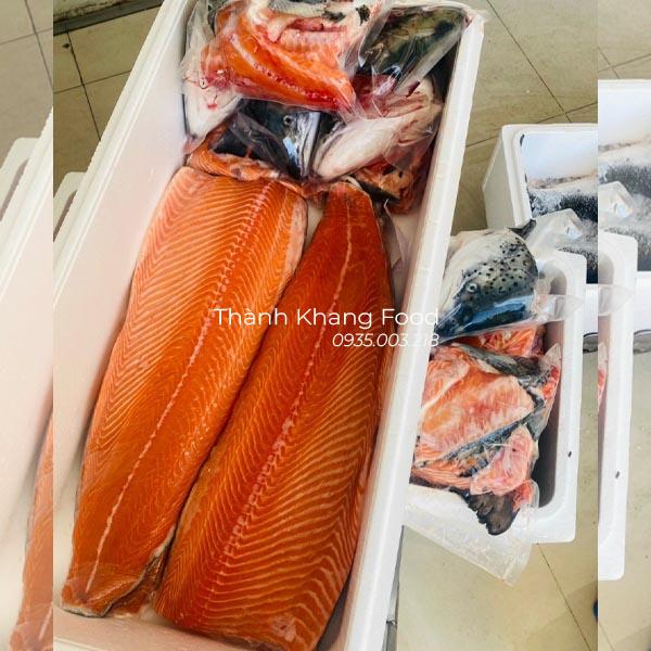 Cá Hồi Nauy Tươi Nguyên Con - Hình ảnh 6