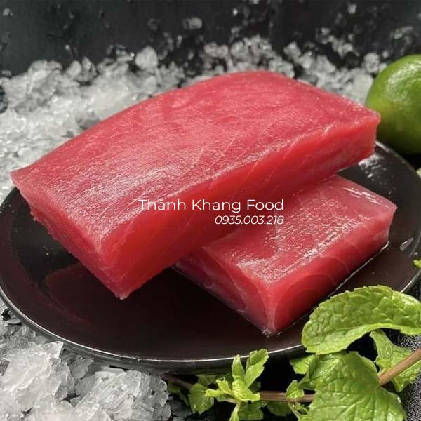 Cá ngừ Saku 4A ăn sashimi tại nhà